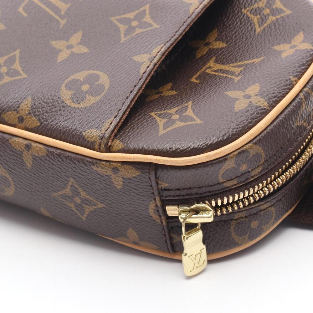 LOUIS VUITTON Brown Monogram Leather Pochette Fanny Pack - Picture 7 of 10